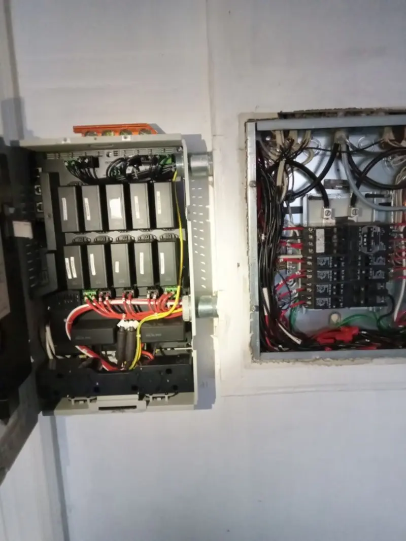 Electrical panel upgrade completed for Ring Doorbell Installation in Harrisonville